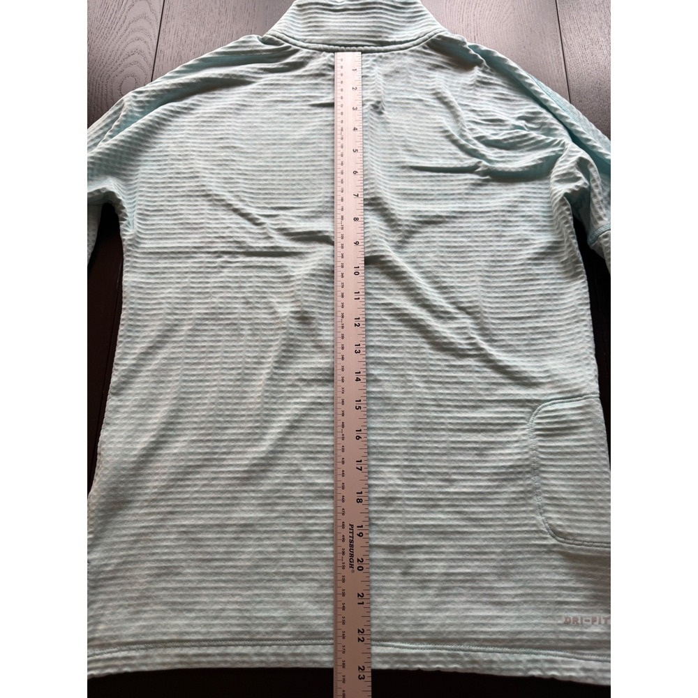 Nike Running Womens Mock Neck Zip Up Track Jacket‎ XS Aqua Dri-FIT Training - Picture 11 of 16